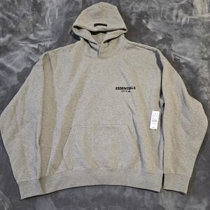 Essentials Fear Of God Gray Men's Hoodie